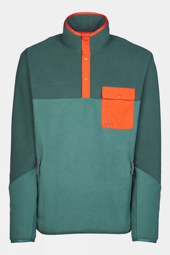 Mens Fitzroy Snap Fleece Top