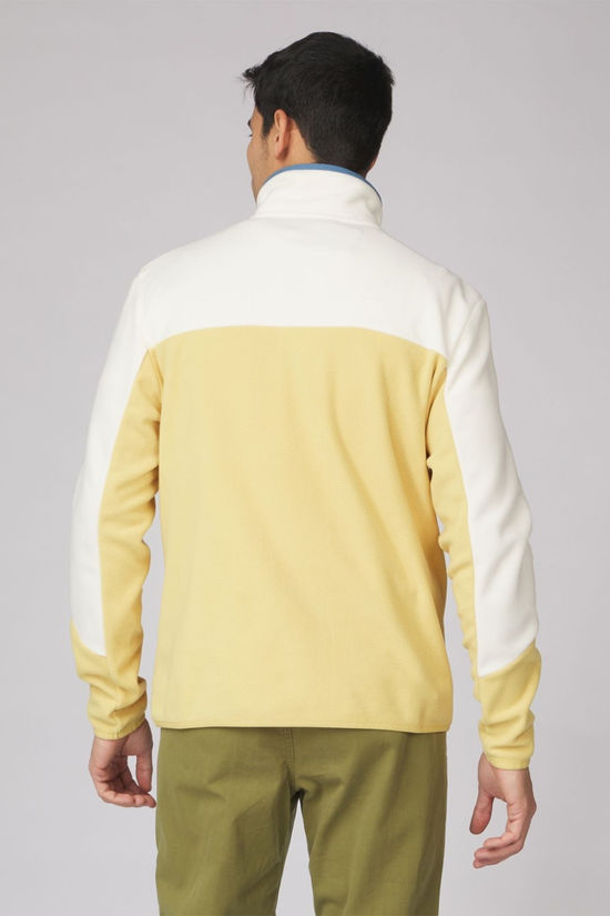 Mens Fitzroy Snap Fleece Top