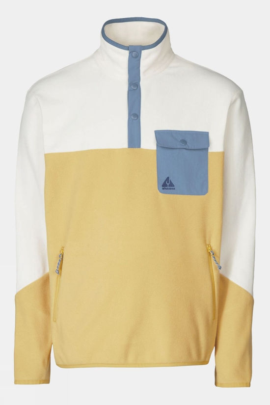 Mens Fitzroy Snap Fleece Top
