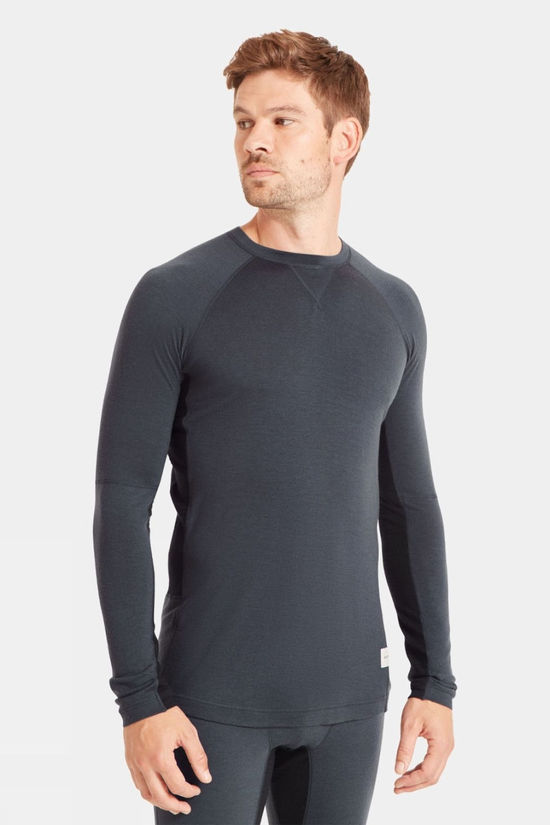 Mens Flatiron 185 Crew Base Layer Top