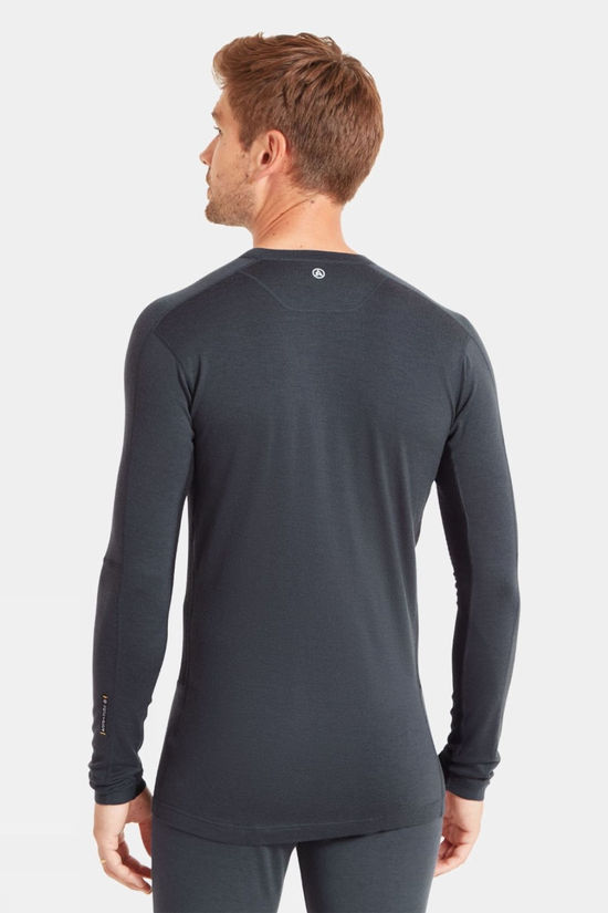 Mens Flatiron 185 Crew Base Layer Top