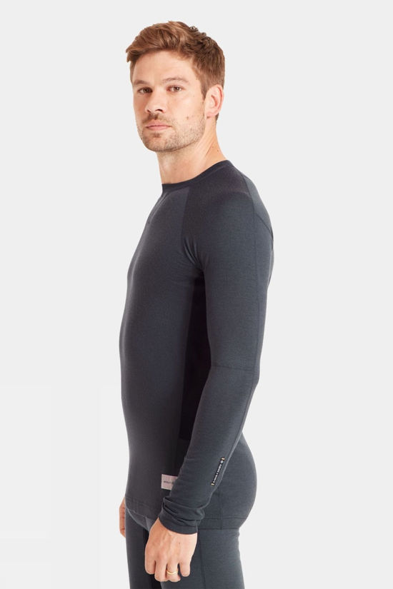 Mens Flatiron 185 Crew Base Layer Top