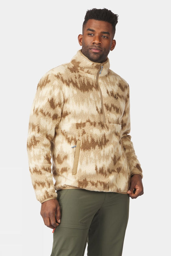 Mens Flynn Printed Half Zip Fleece