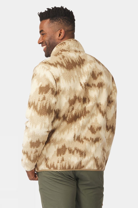 Mens Flynn Printed Half Zip Fleece