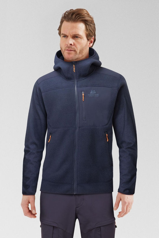 Mens Highpile Hooded Fleece Jacket