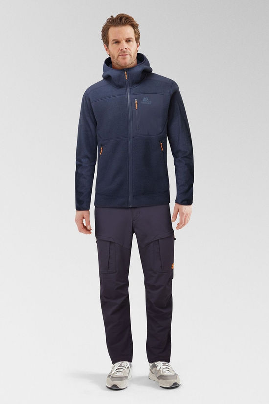 Mens Highpile Hooded Fleece Jacket