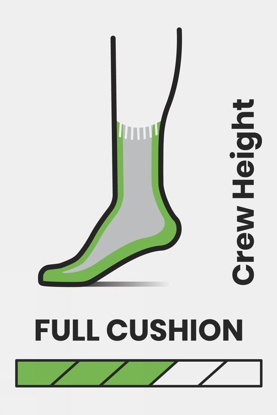 Mens Hike Full Cushion Crew Socks
