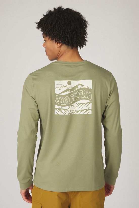 Mens Hillside Organic Long Sleeve T-Shirt