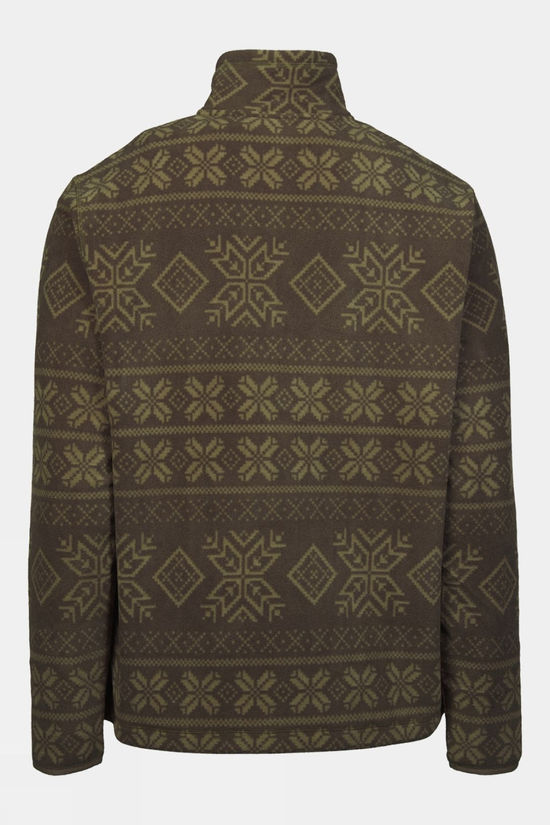 Mens Inverno Printed Half Zip Fleece