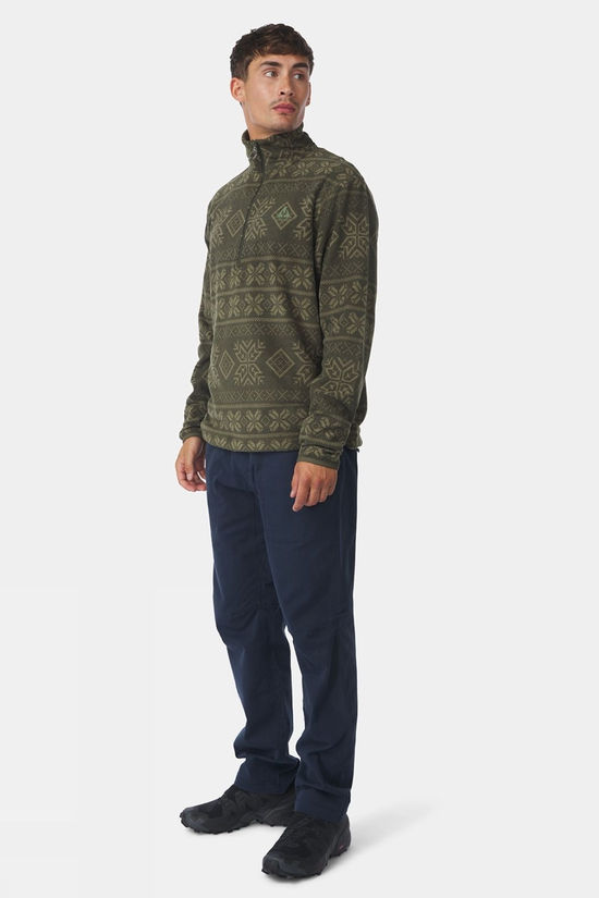Mens Inverno Printed Half Zip Fleece