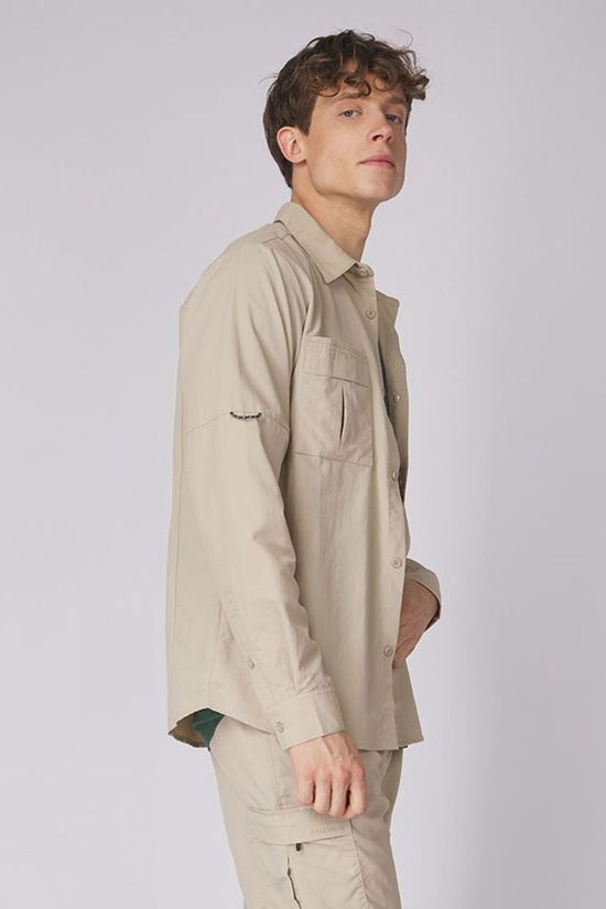 Mens Jungle Travel Long Sleeve Shirt