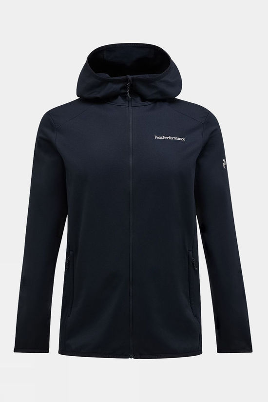 Mens Light Zip Hooded Fleece Jacket