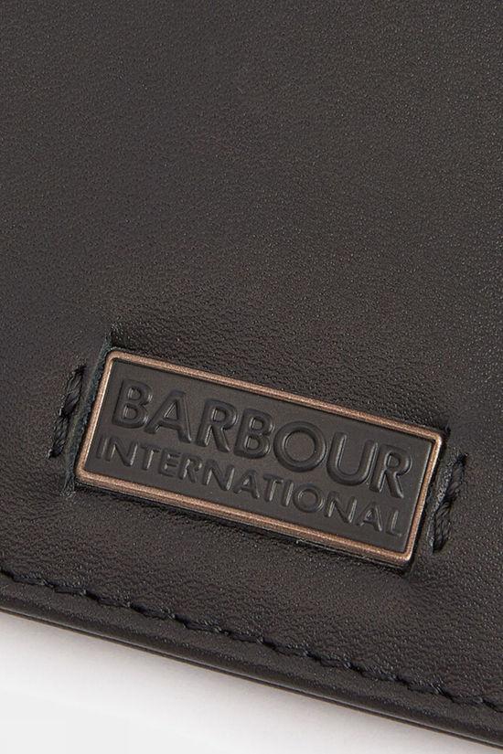 Mens Logo Leather Card Holder