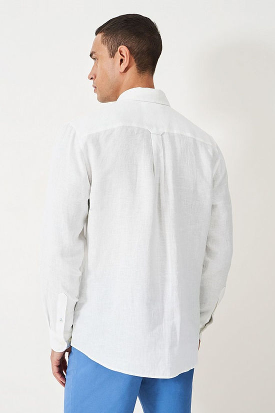 Mens Long Sleeve Linen Shirt