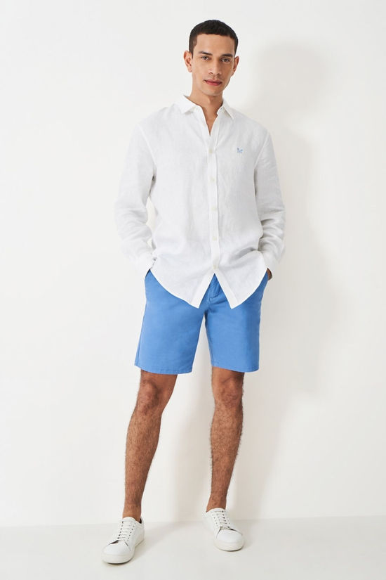Mens Long Sleeve Linen Shirt