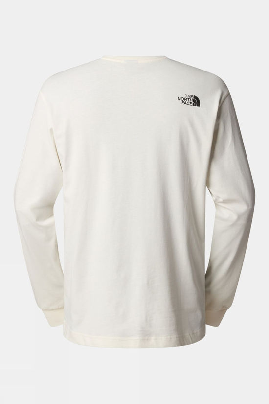 Mens Long Sleeve Varsity Graphic T-Shirt