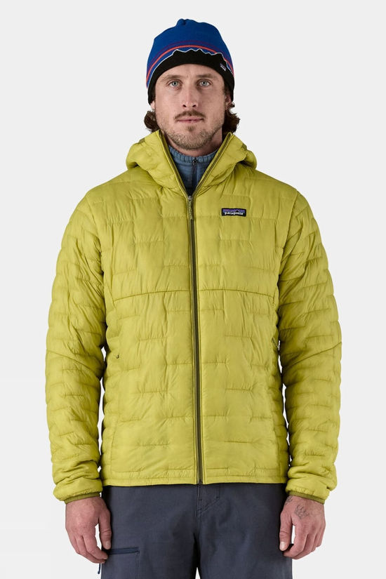 Mens Micro Puff Hooded Jacket