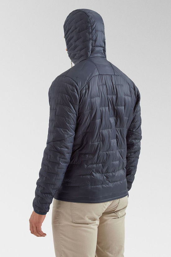 Mens Micro Puff Hooded Jacket