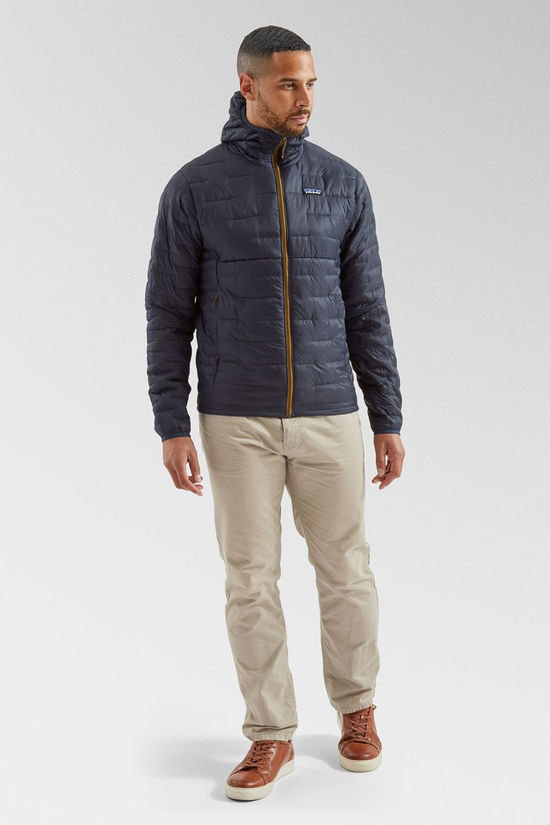 Mens Micro Puff Hooded Jacket