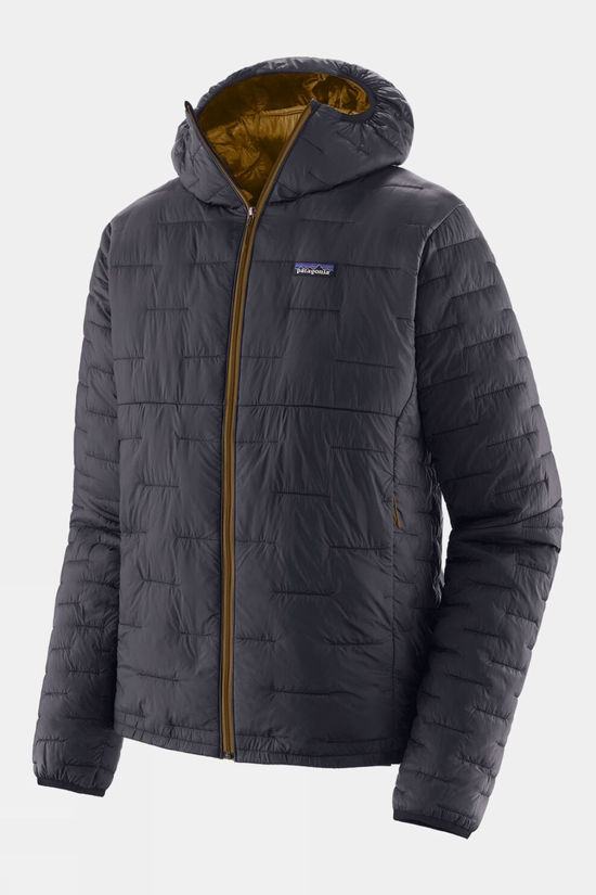 Mens Micro Puff Hooded Jacket