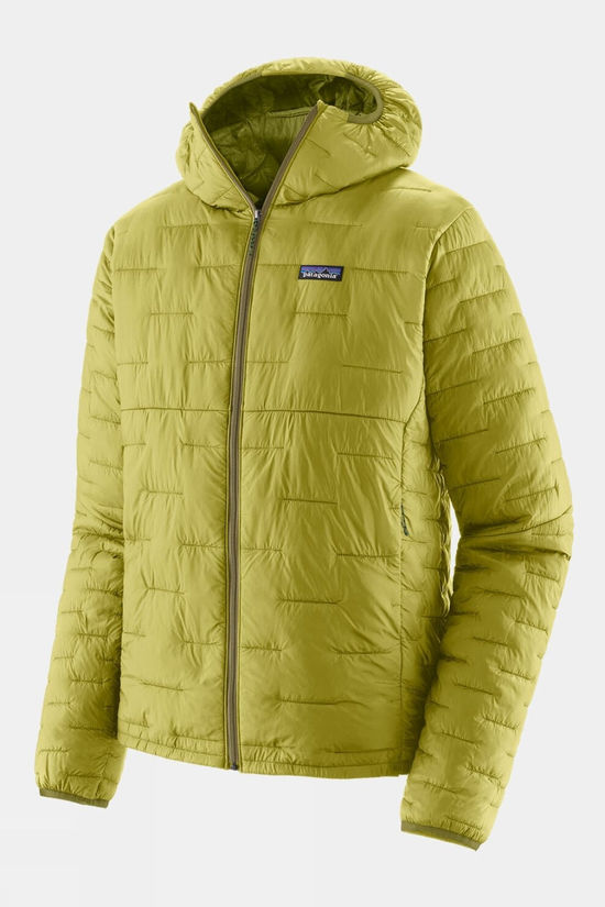 Mens Micro Puff Hooded Jacket