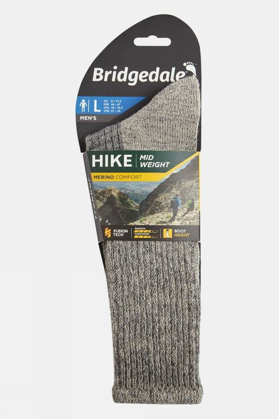 Mens Midweight Merino Comfort Socks