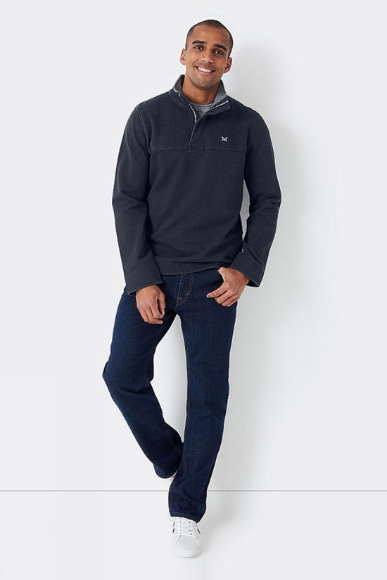 Mens Padstow Pique Quarter Zip Sweatshirt