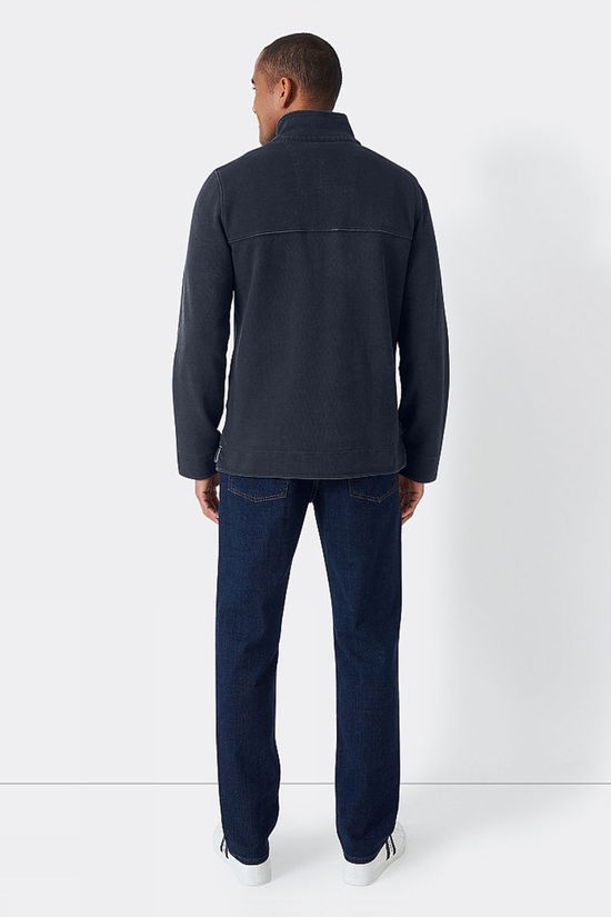 Mens Padstow Pique Quarter Zip Sweatshirt