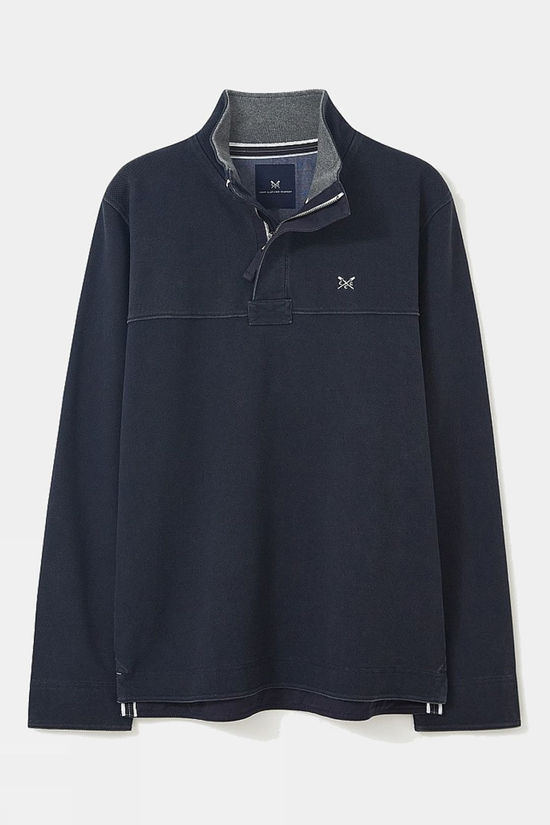 Mens Padstow Pique Quarter Zip Sweatshirt