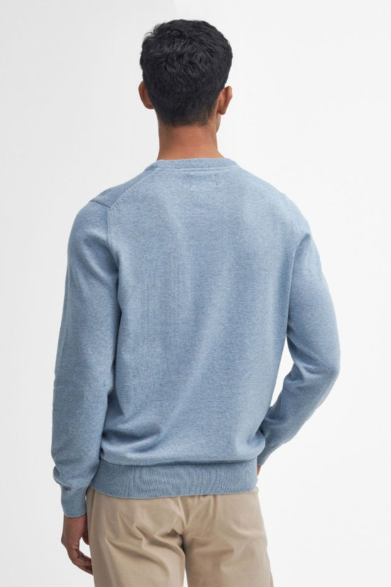 Mens Pima Cotton Crew Neck Jumper