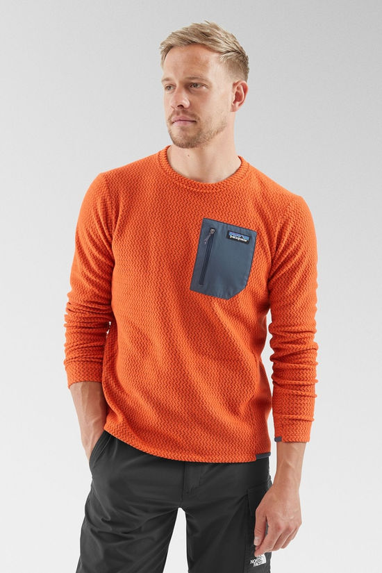 Mens R1 Air Crewneck Pullover Sweatshirt
