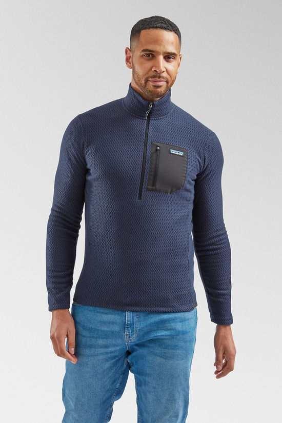 Mens R1 Air Zip-Neck Fleece