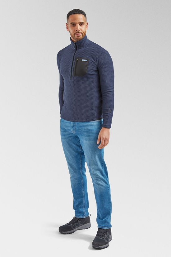 Mens R1 Air Zip-Neck Fleece