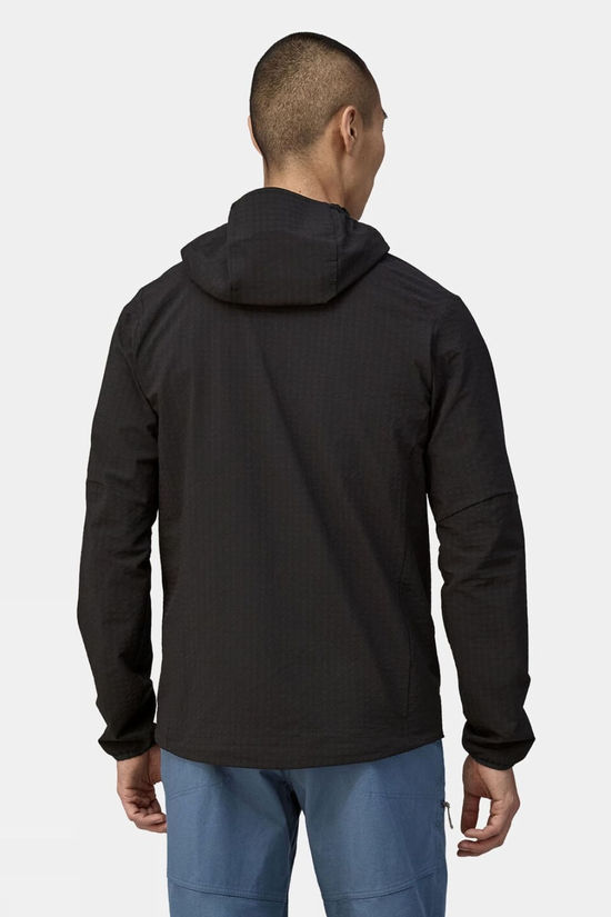 Mens R1 Techface Hoodie Fleece Jacket