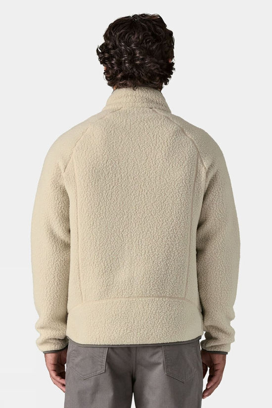 Mens Retro Pile Fleece Jacket
