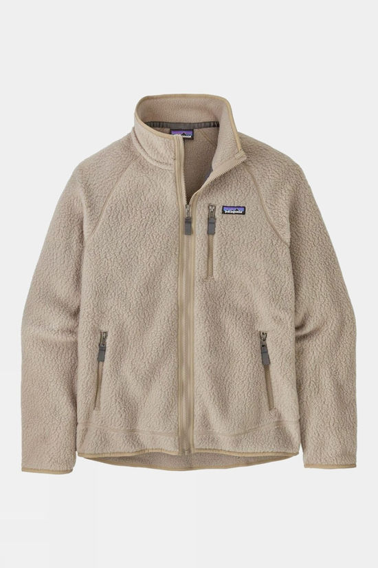 Mens Retro Pile Fleece Jacket