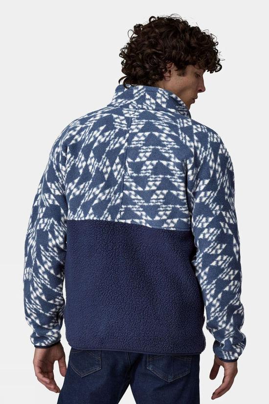 Mens Retro Pile Half Zip Fleece