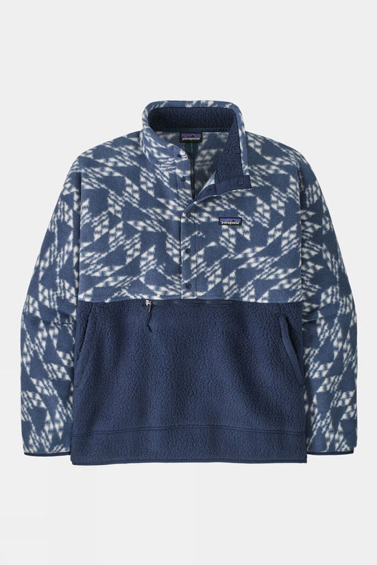 Mens Retro Pile Half Zip Fleece