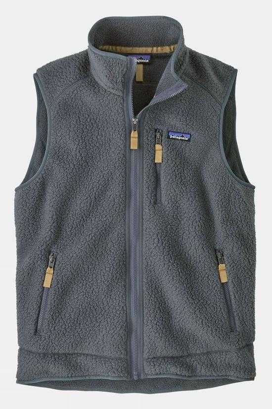 Mens Retro Pile Vest