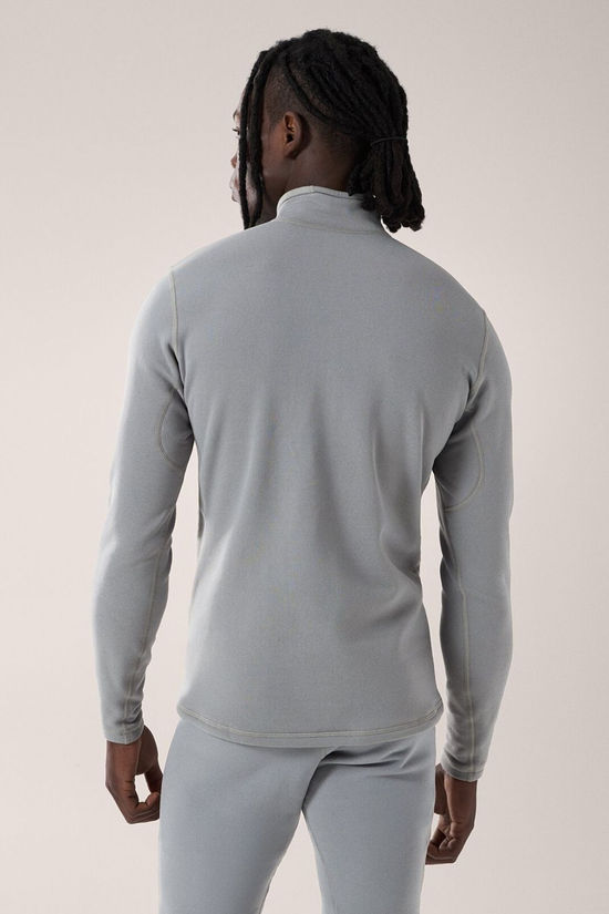 Mens Rho Zip Neck Top