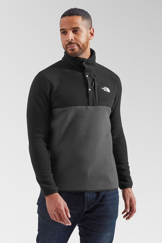 Mens Ryeford Snap 2 Neck Pullover Fleece