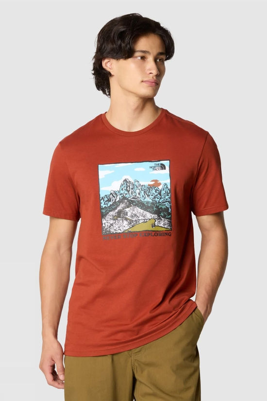 Mens Short-Sleeve Graphic T-Shirt