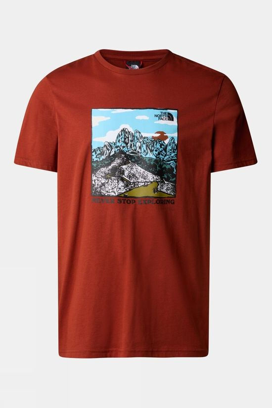 Mens Short-Sleeve Graphic T-Shirt