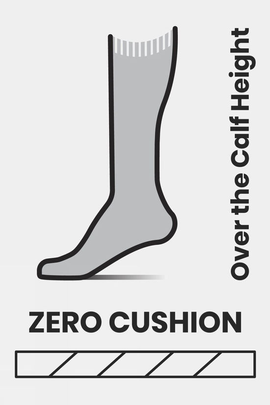 Mens Ski Zero Cushion OTC Ski Socks