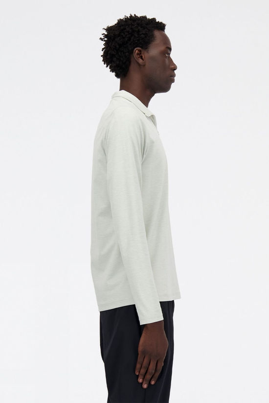 Mens Space Dye Quarter Zip Top