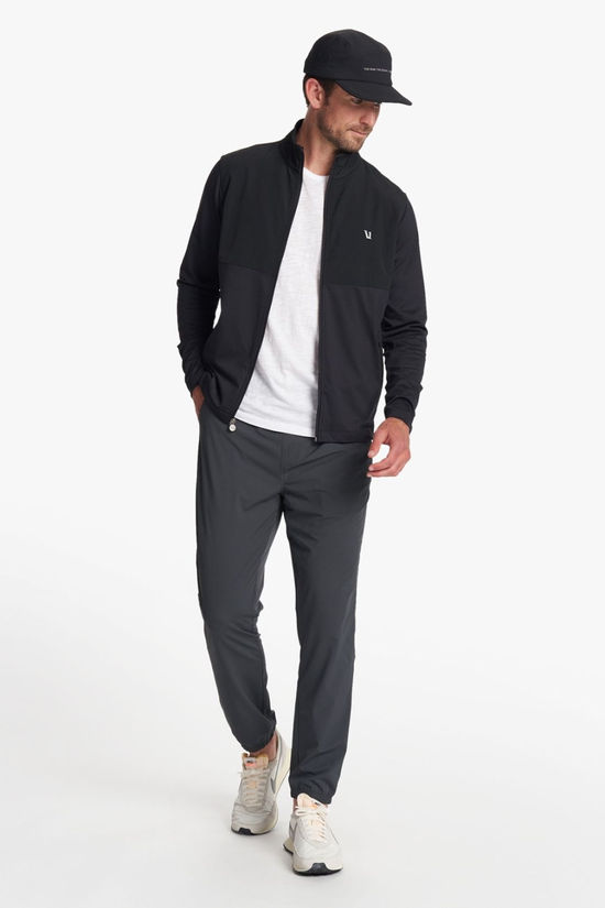 Mens Sunday Element Track Fleece Jacket