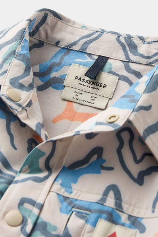 Mens Traveller Short Sleeve Stretch Shirt