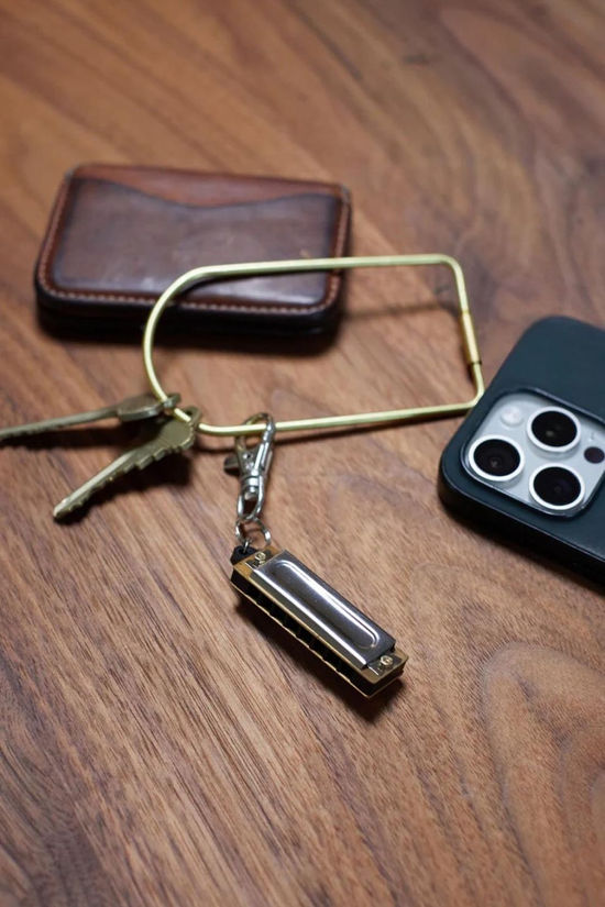 Mini Harmonica Keyring