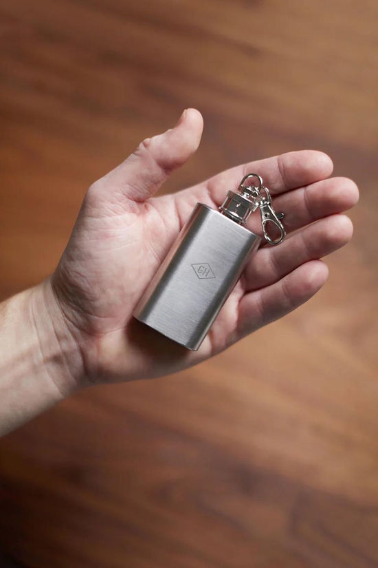 Mini Hip Flask Keyring