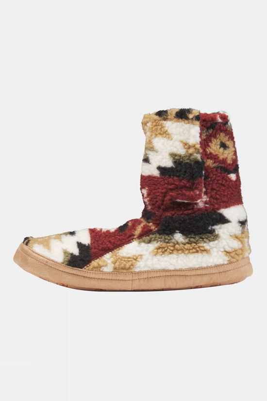 Unisex Sherpa Printed Slippers